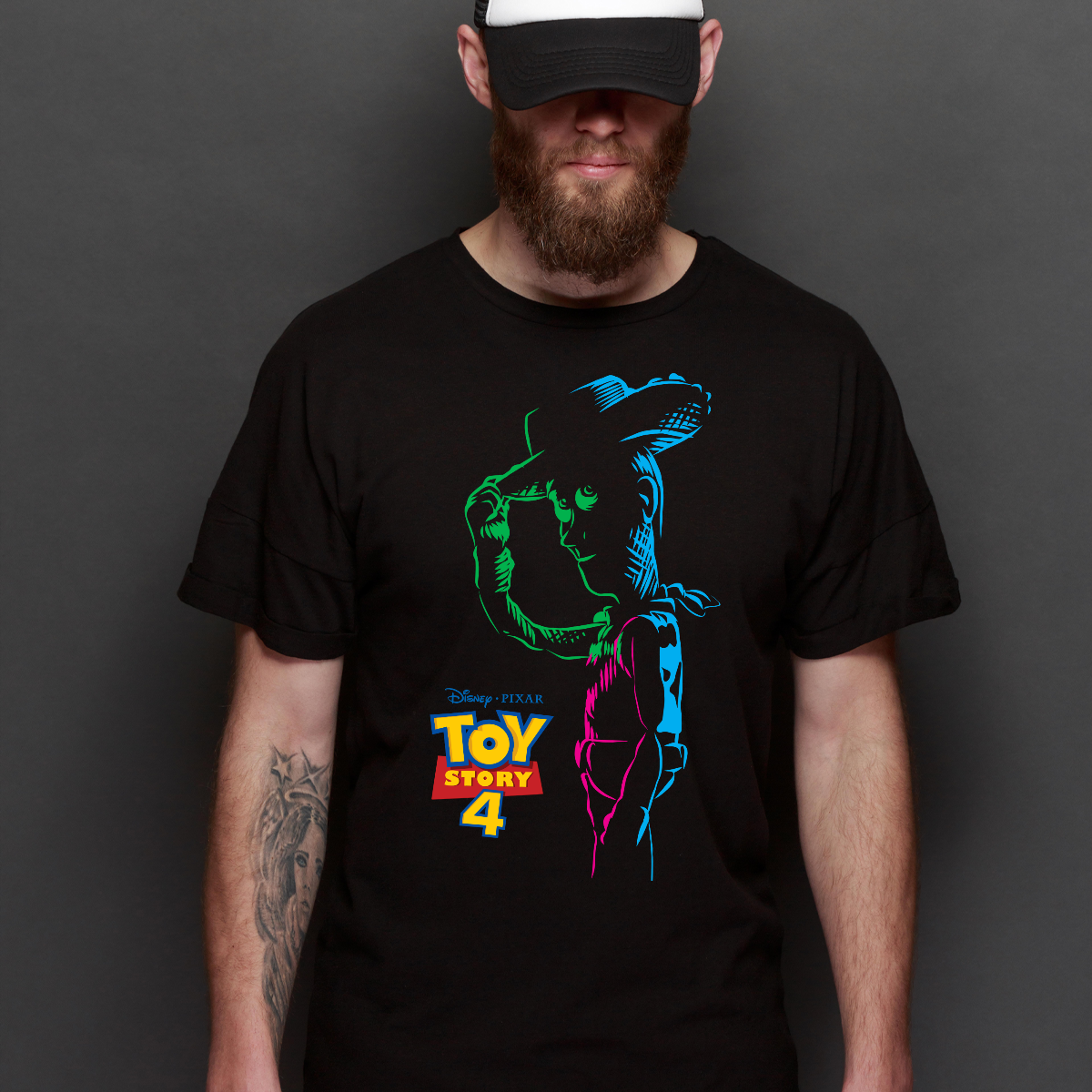Toy Story 4 Woody Disney Pixar Movie Tee