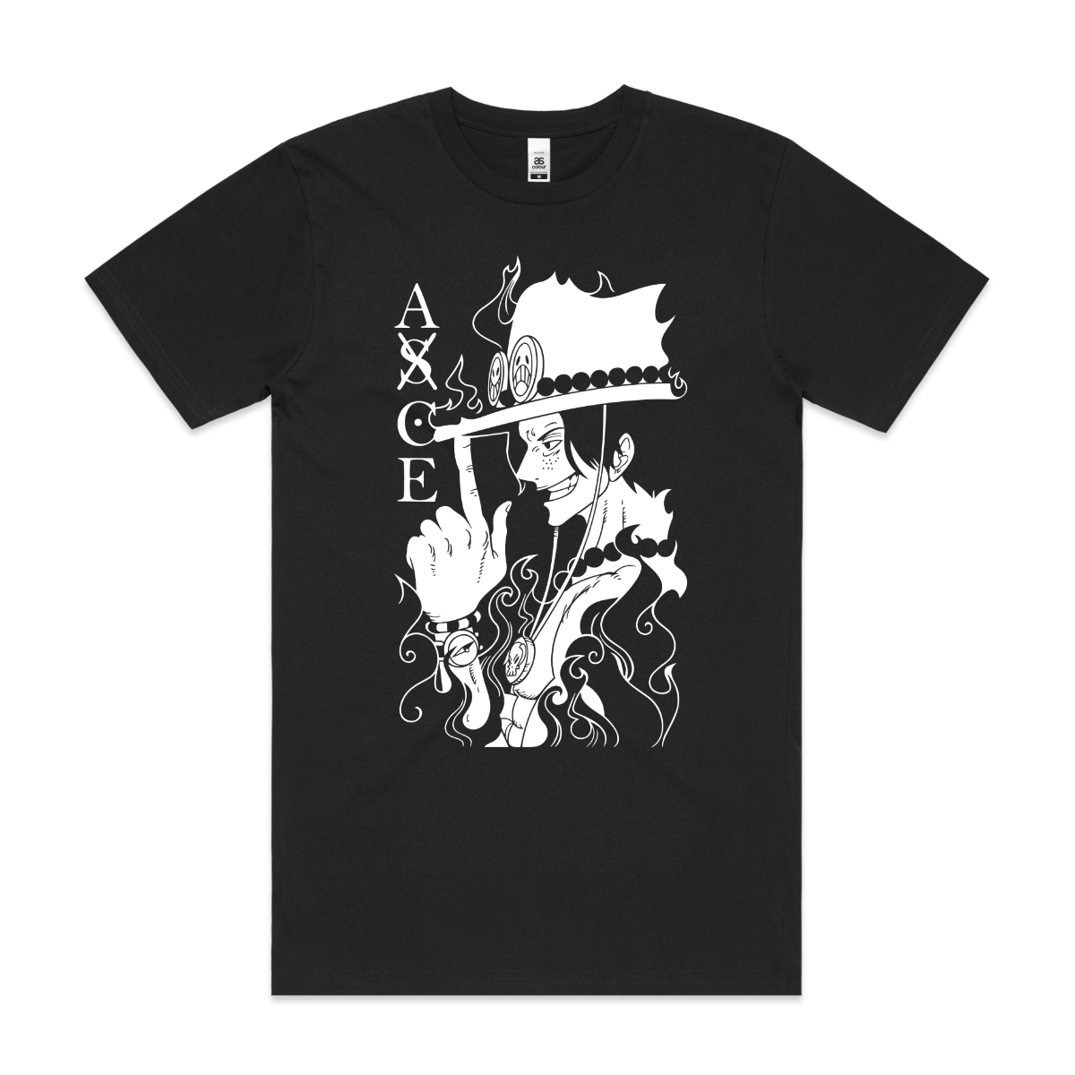 One Piece Portgas D. Ace V5 T-Shirt Japanese Anime Tee