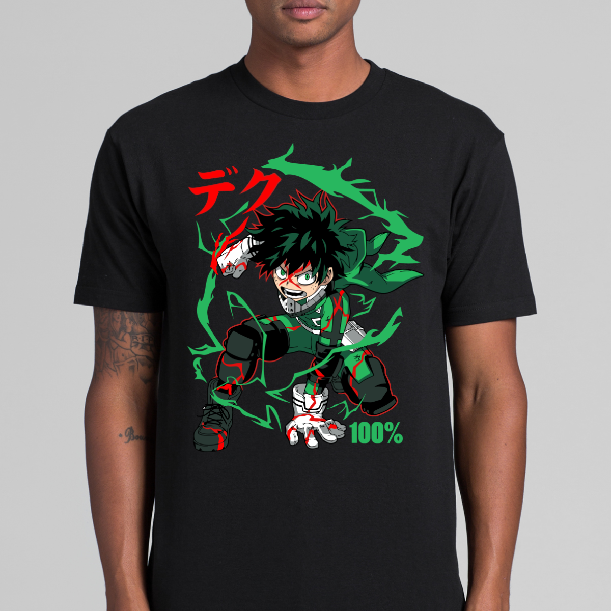 My Hero Academia Izuku Midoriya V16 T-shirt Japanese Anime Tee