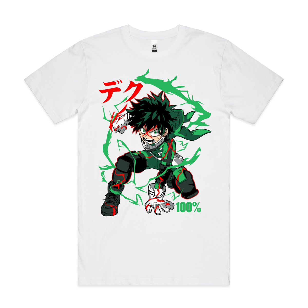 My Hero Academia Izuku Midoriya V16 T-shirt Japanese Anime Tee