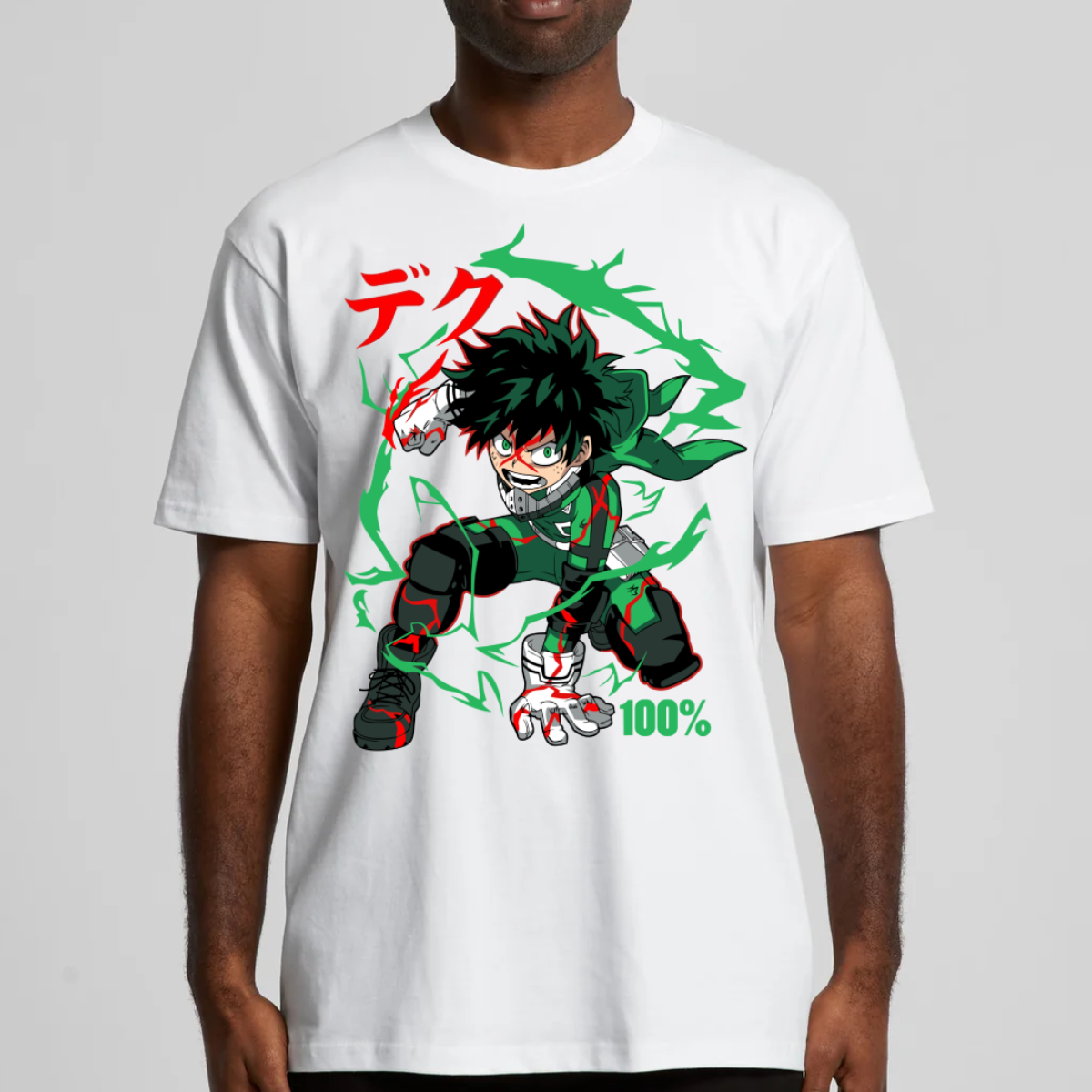 My Hero Academia Izuku Midoriya V16 T-shirt Japanese Anime Tee
