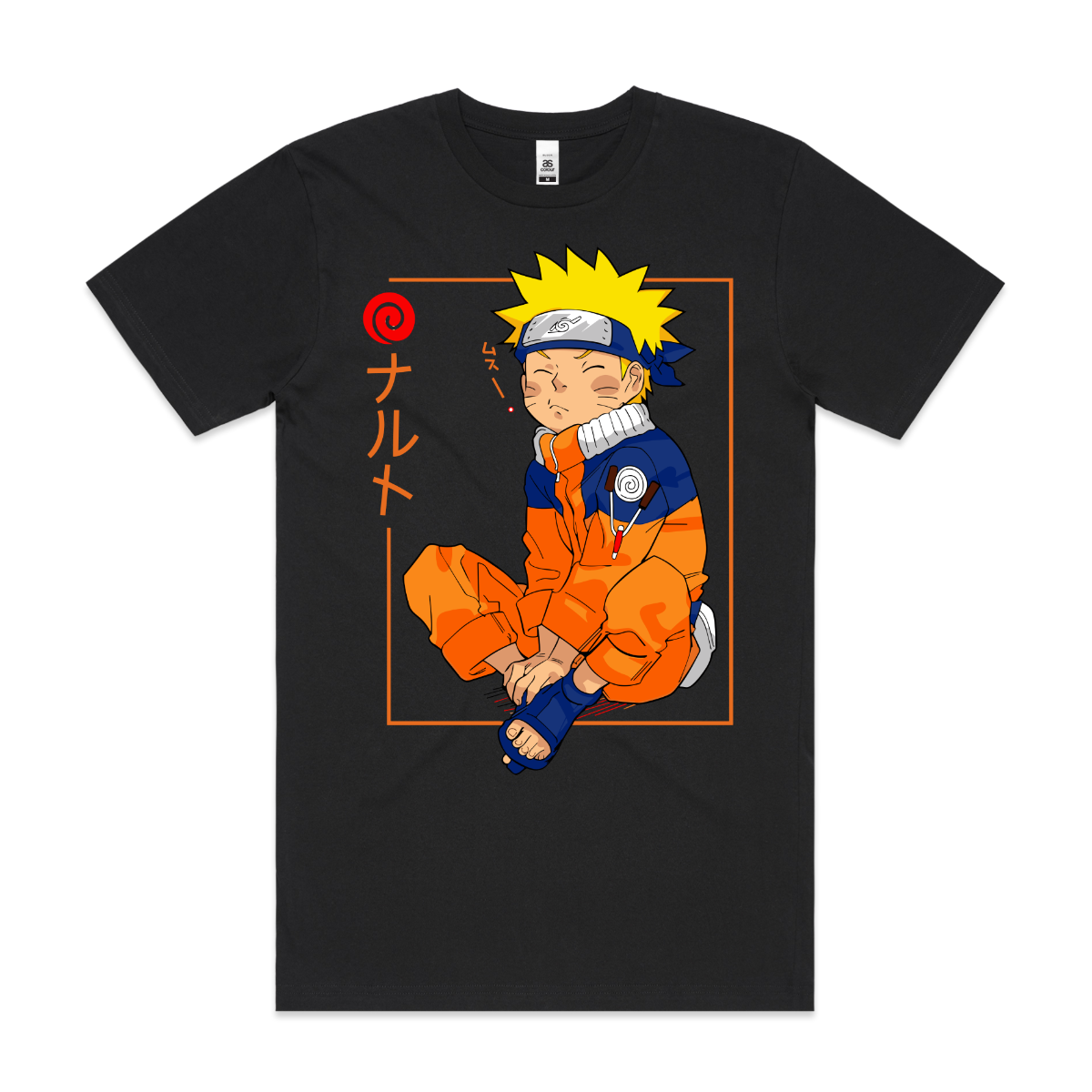 Naruto Uzumaki Naruto Ver9 T-Shirt Japanese Anime Tee