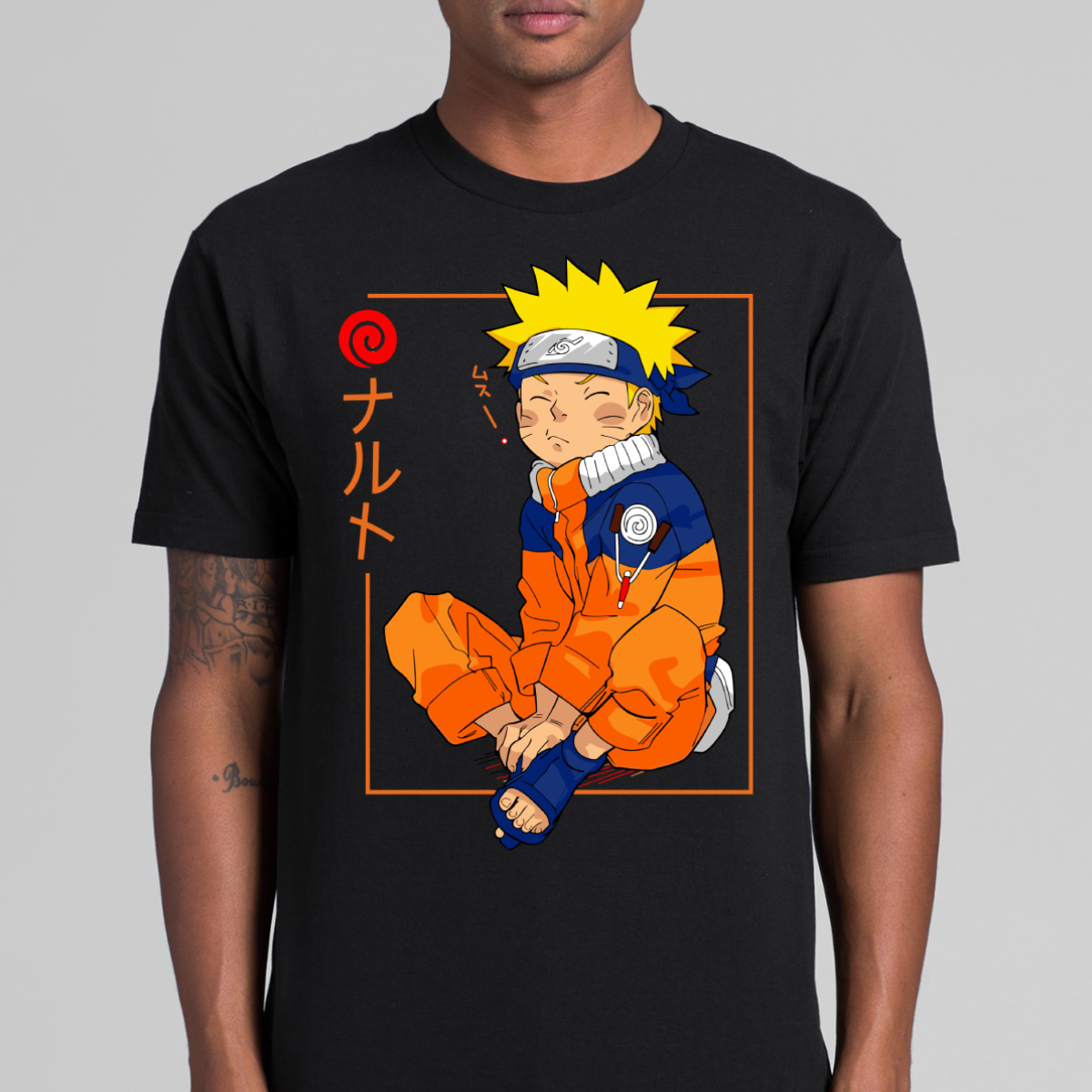 Naruto Uzumaki Naruto Ver9 T-Shirt Japanese Anime Tee