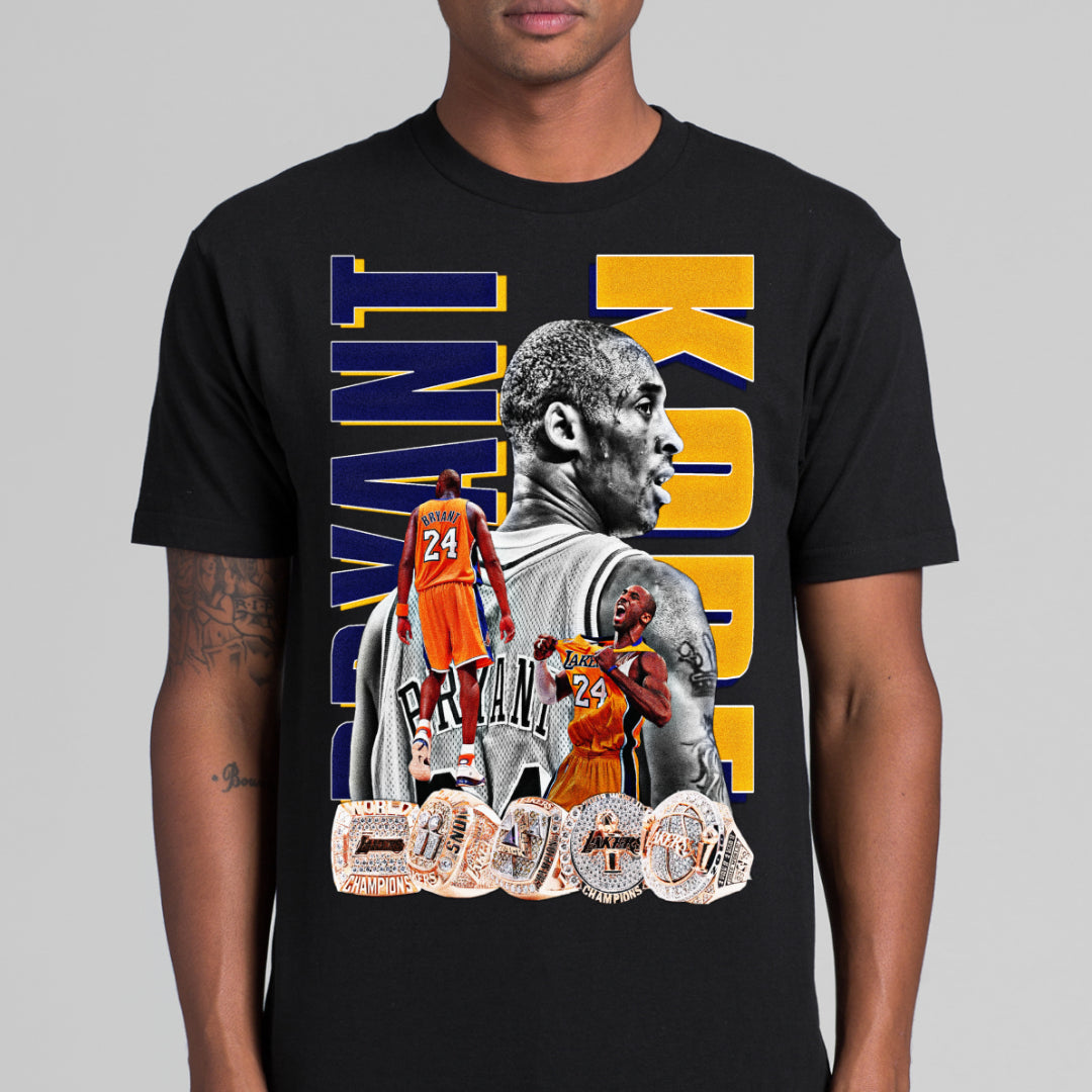 Kobe Bryant NBA T-Shirt Sport Athlete Family Tee