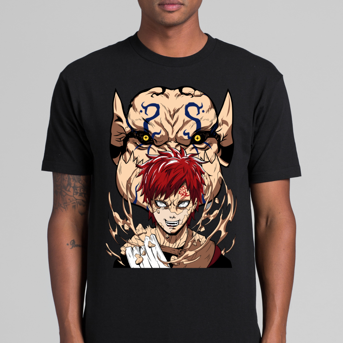 Naruto Gaara Ver4 T-shirt Japanese anime Tee