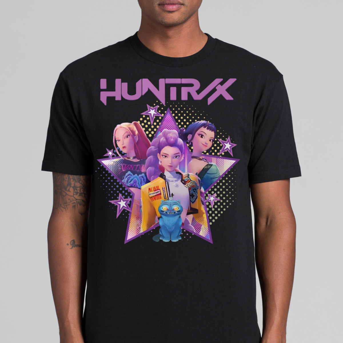 K-pop Demon Hunters Huntrix V5 T-shirt Animation Movie Tee