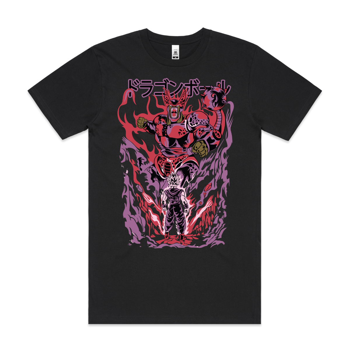 Dragon Ball Z Goku vs Cell T-Shirt Japanese Anime Tee