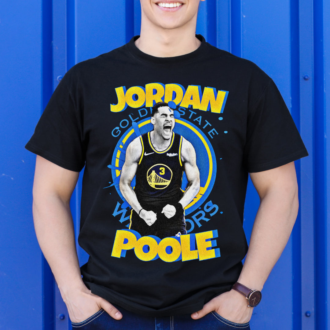 Jordan Poole NBA T-Shirt Sport Athlete Family Tee