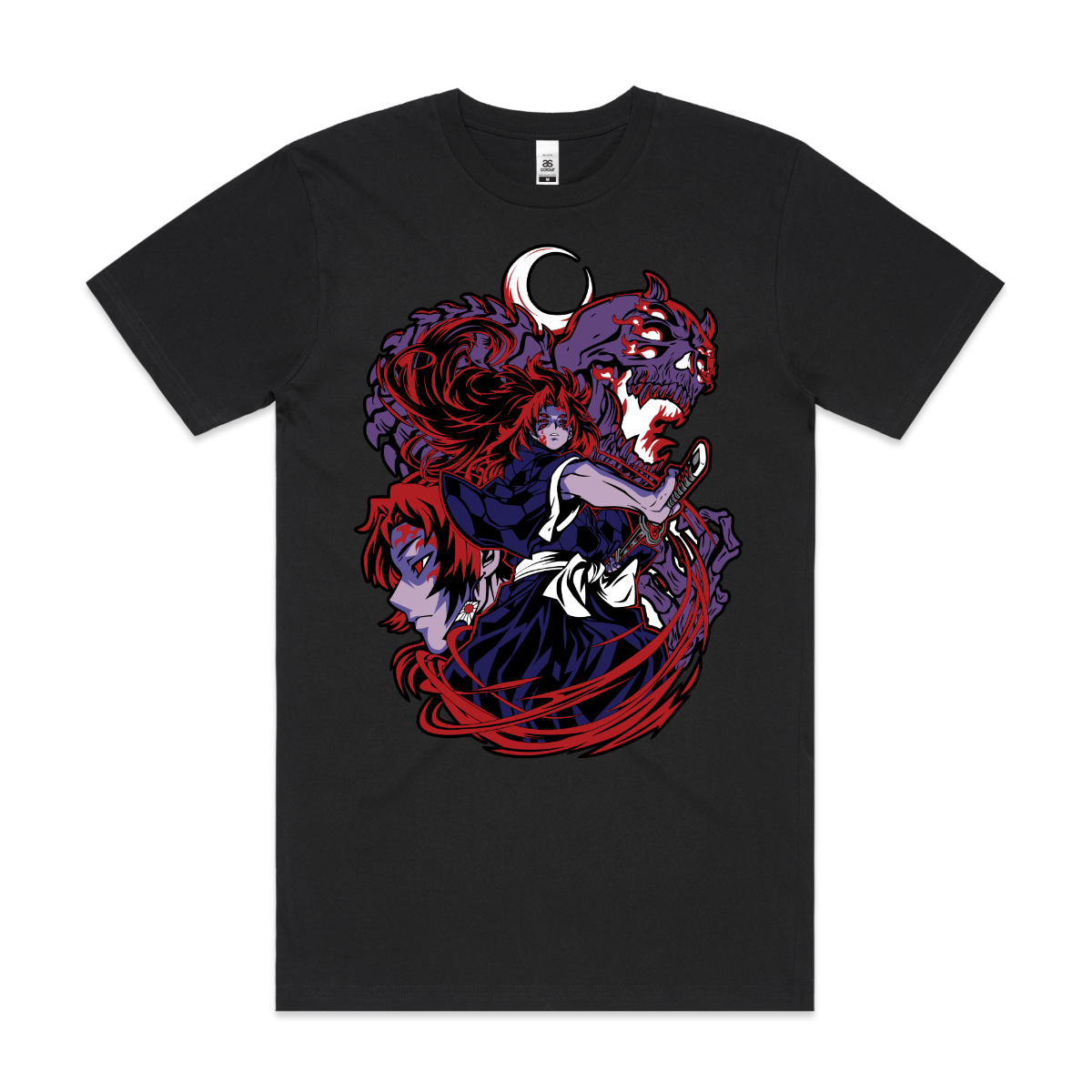 Demon Slayer Kokushibo V3 T-Shirt Japanese Anime Tee