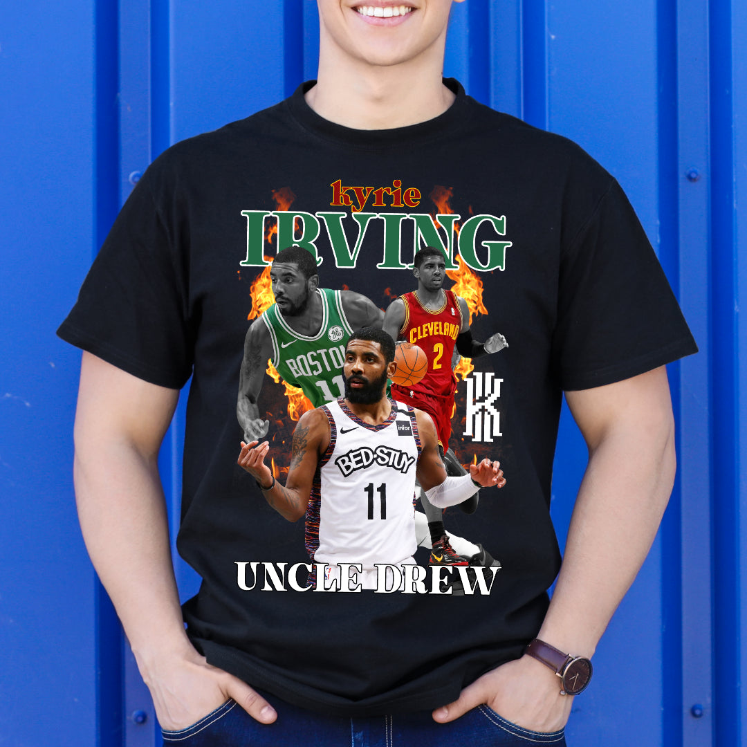 Kyrie Irving NBA T-Shirt Sport Athlete Family Tee