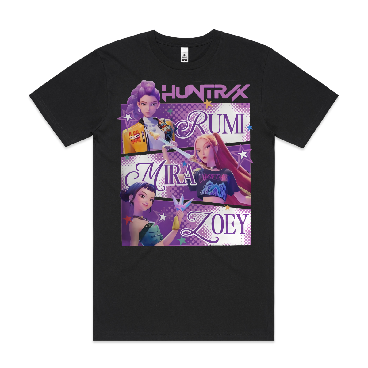 K-pop Demon Hunters Huntrix V8 T-shirt Animation Movie Tee
