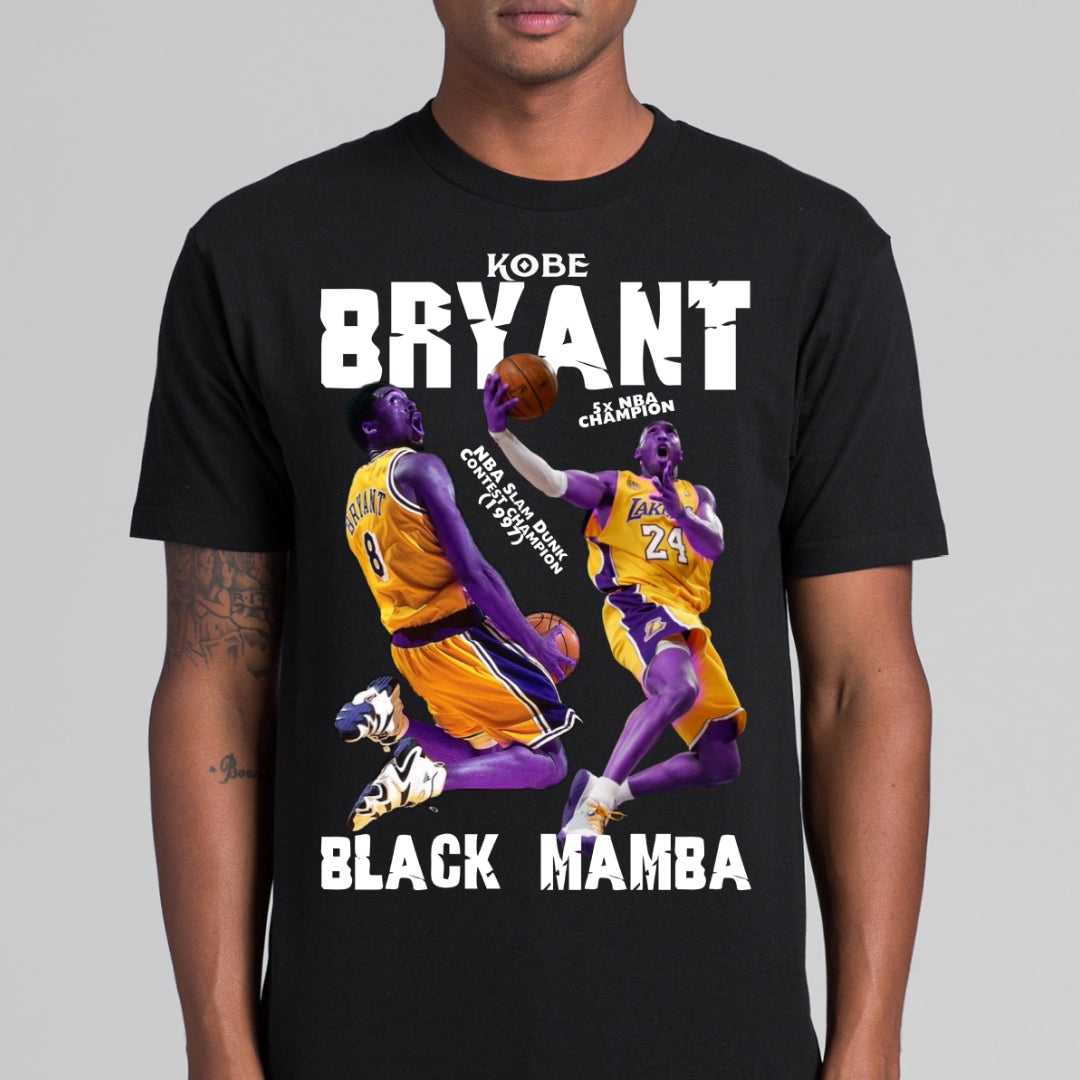 Kobe Bryant V5 NBA T-Shirt Sport Athlete Family Tee
