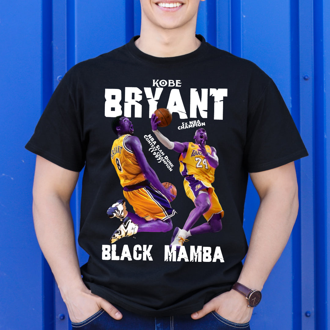 Kobe Bryant V5 NBA T-Shirt Sport Athlete Family Tee