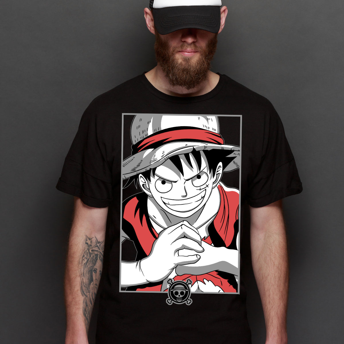 One Piece Luffy V35 T-Shirt Japanese Anime Tee