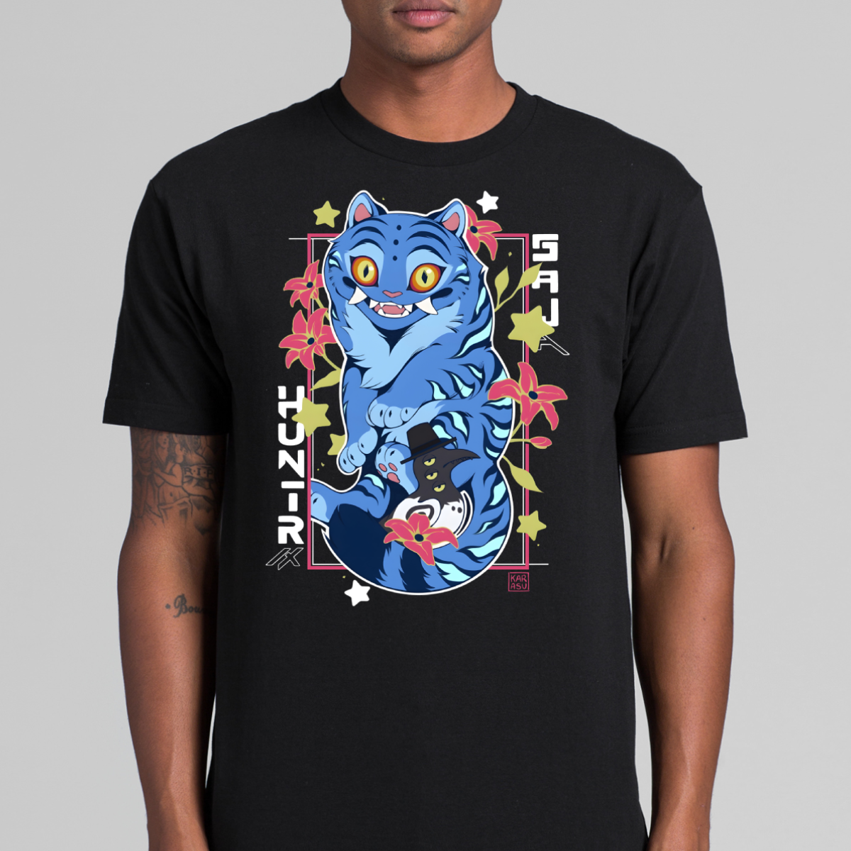 K-pop Demon Hunters Derpy Tiger and Sussie Magpie V3 T-shirt Animation Movie Tee