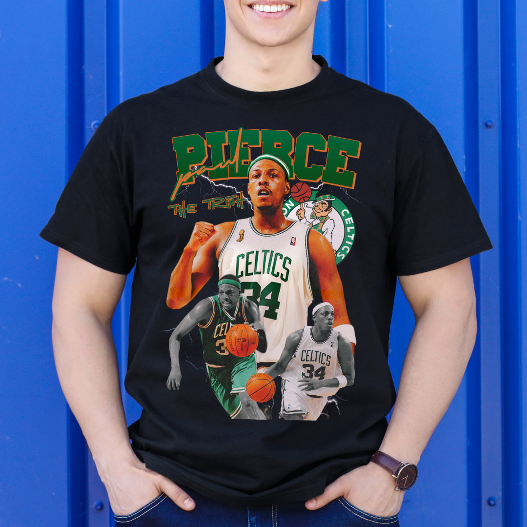 Paul Pierce NBA T-Shirt Sport Athlete Family Tee