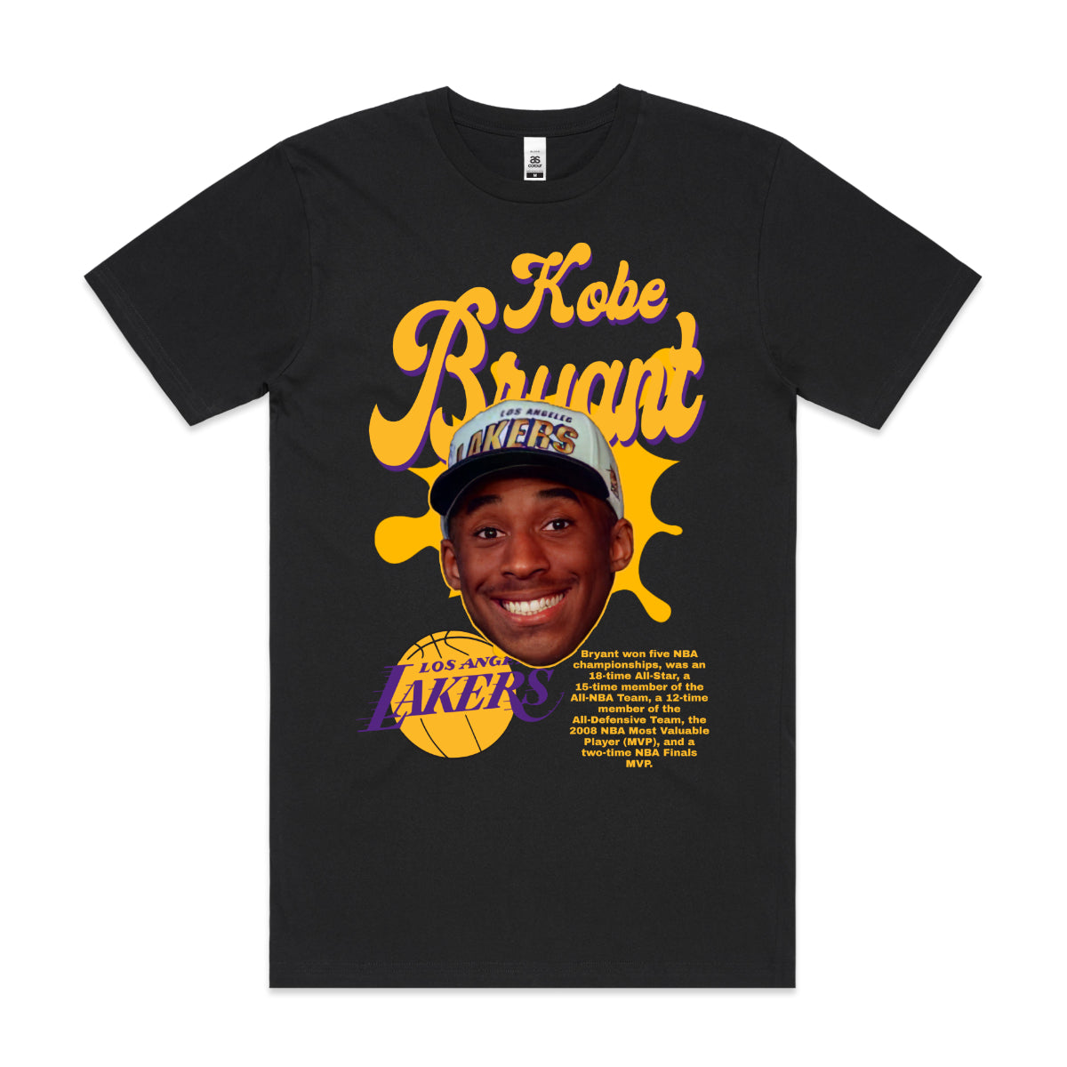 Kobe Bryant V8 NBA T-Shirt Sport Athlete Family Tee