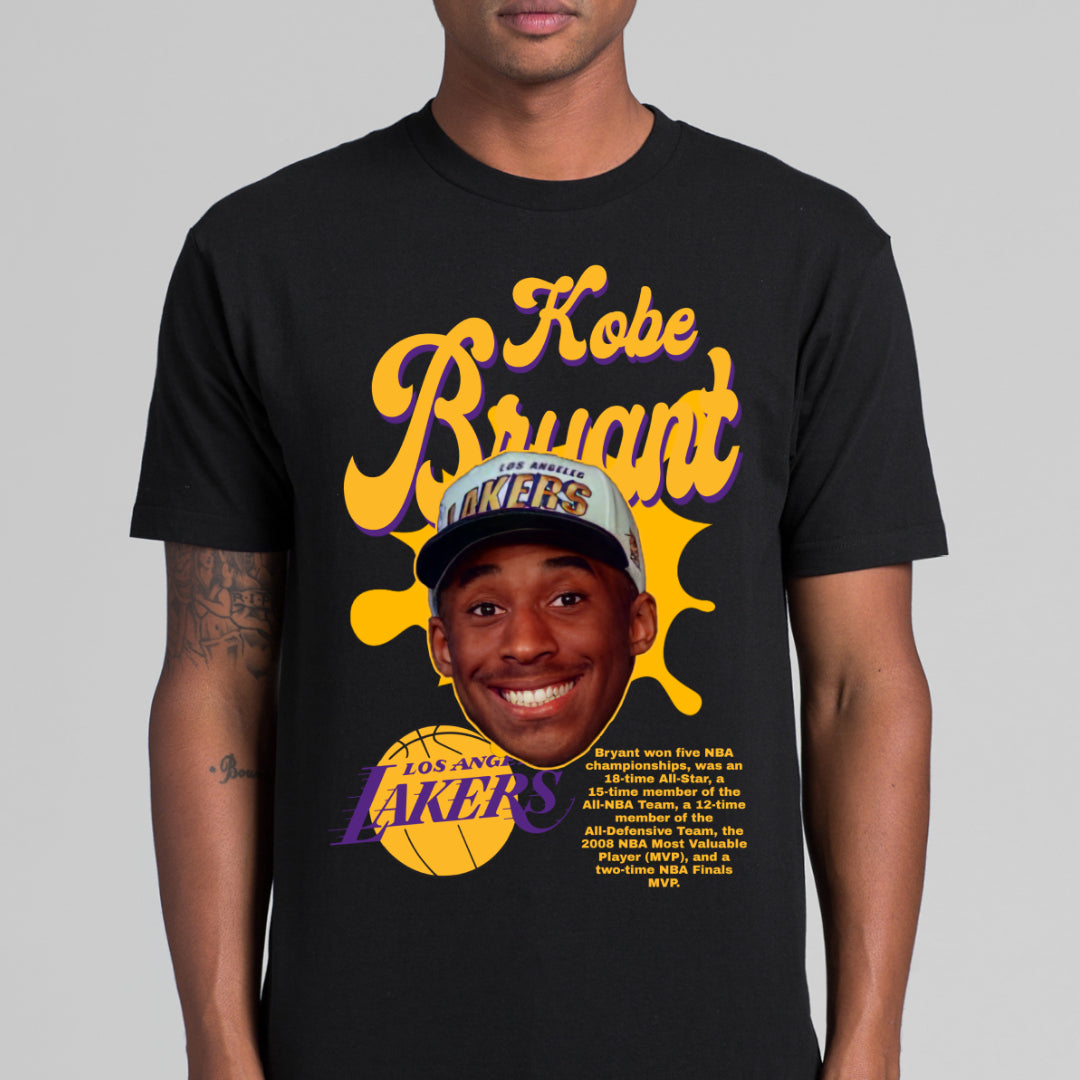 Kobe Bryant V8 NBA T-Shirt Sport Athlete Family Tee
