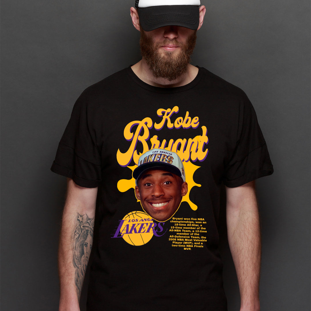 Kobe Bryant V8 NBA T-Shirt Sport Athlete Family Tee