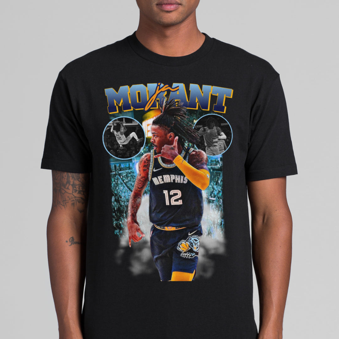Ja Morant V4 NBA T-Shirt Sport Athlete Family Tee