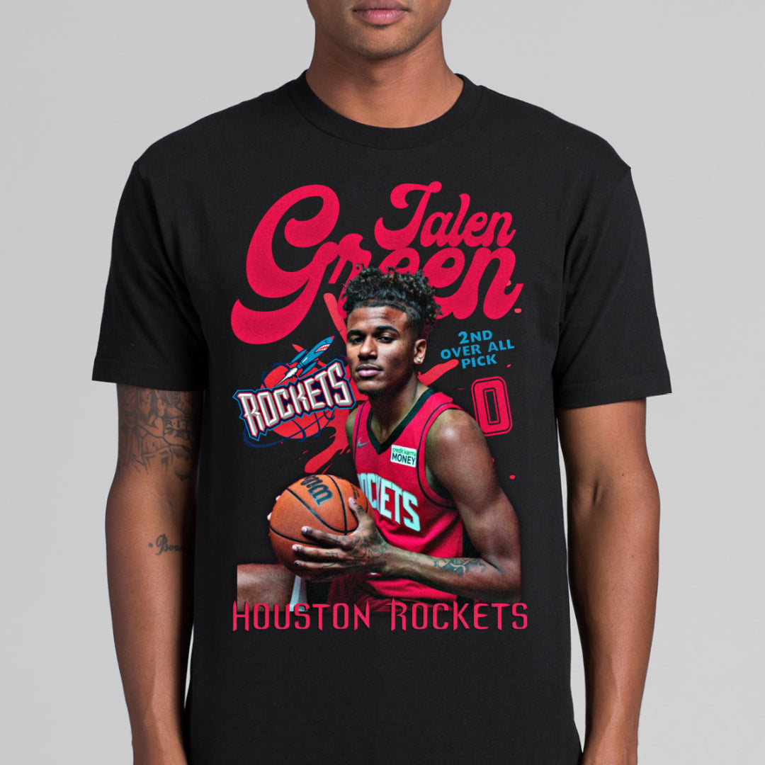 Jalen Green NBA T-Shirt Sport Athlete Family Tee