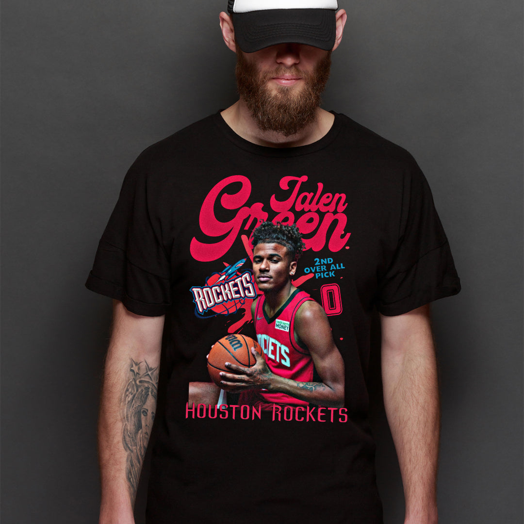 Jalen Green NBA T-Shirt Sport Athlete Family Tee