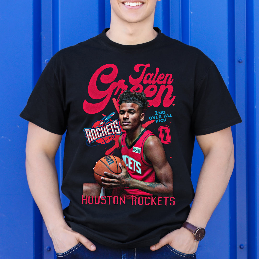 Jalen Green NBA T-Shirt Sport Athlete Family Tee