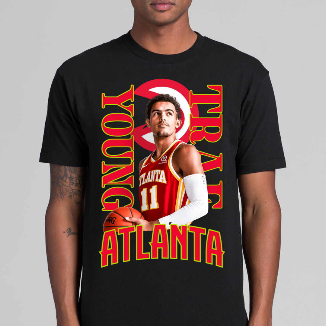Trae Young NBA T-Shirt Sport Athlete Family Tee