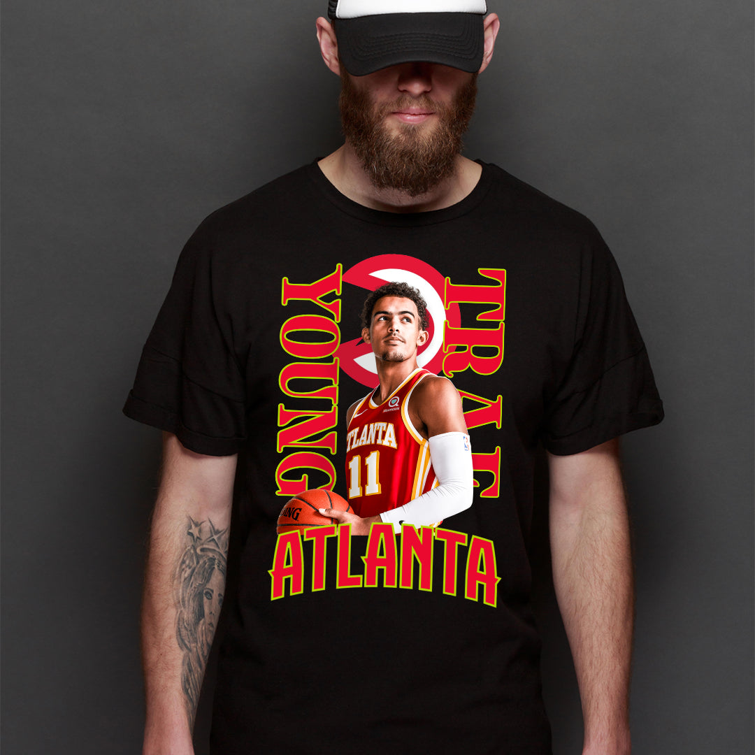 Trae Young NBA T-Shirt Sport Athlete Family Tee