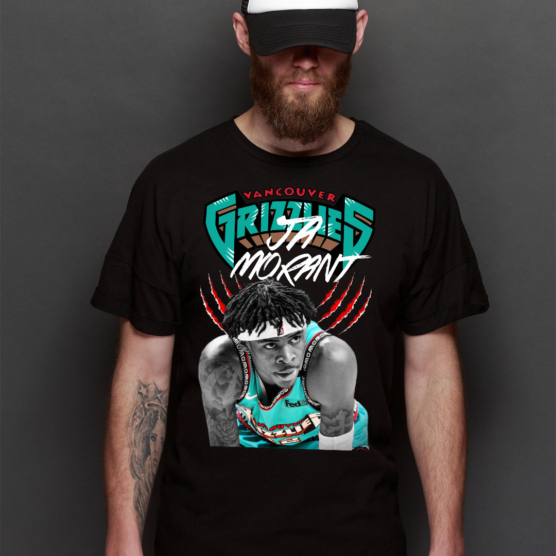 Ja Morant V5 NBA T-Shirt Sport Athlete Family Tee