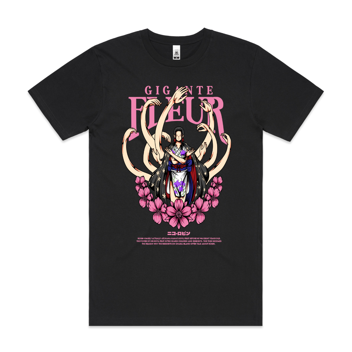 One Piece Nico Robin T-shirt Japanese Anime Tee