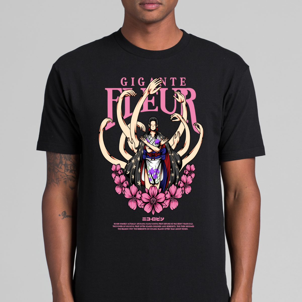 One Piece Nico Robin T-shirt Japanese Anime Tee