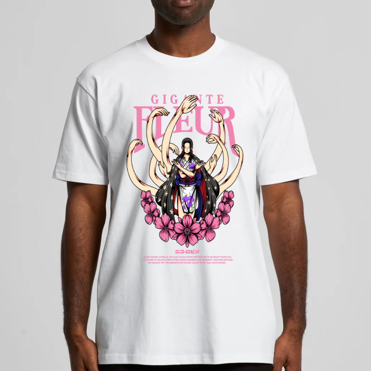 One Piece Nico Robin T-shirt Japanese Anime Tee