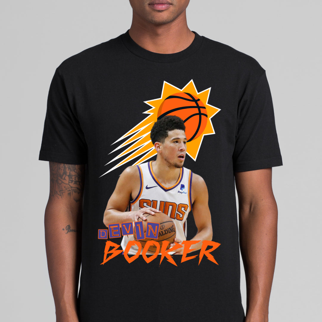 Devin Booker V3 NBA T-Shirt Sport Athlete Family Tee