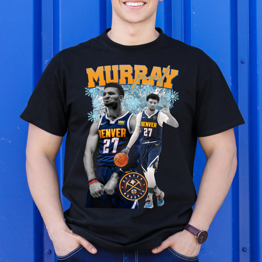 Jamal Murray NBA T-Shirt Sport Athlete Family Tee