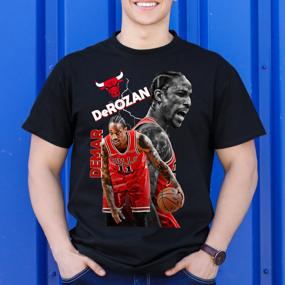 DeMar DeRozan NBA T-Shirt Sport Athlete Family Tee