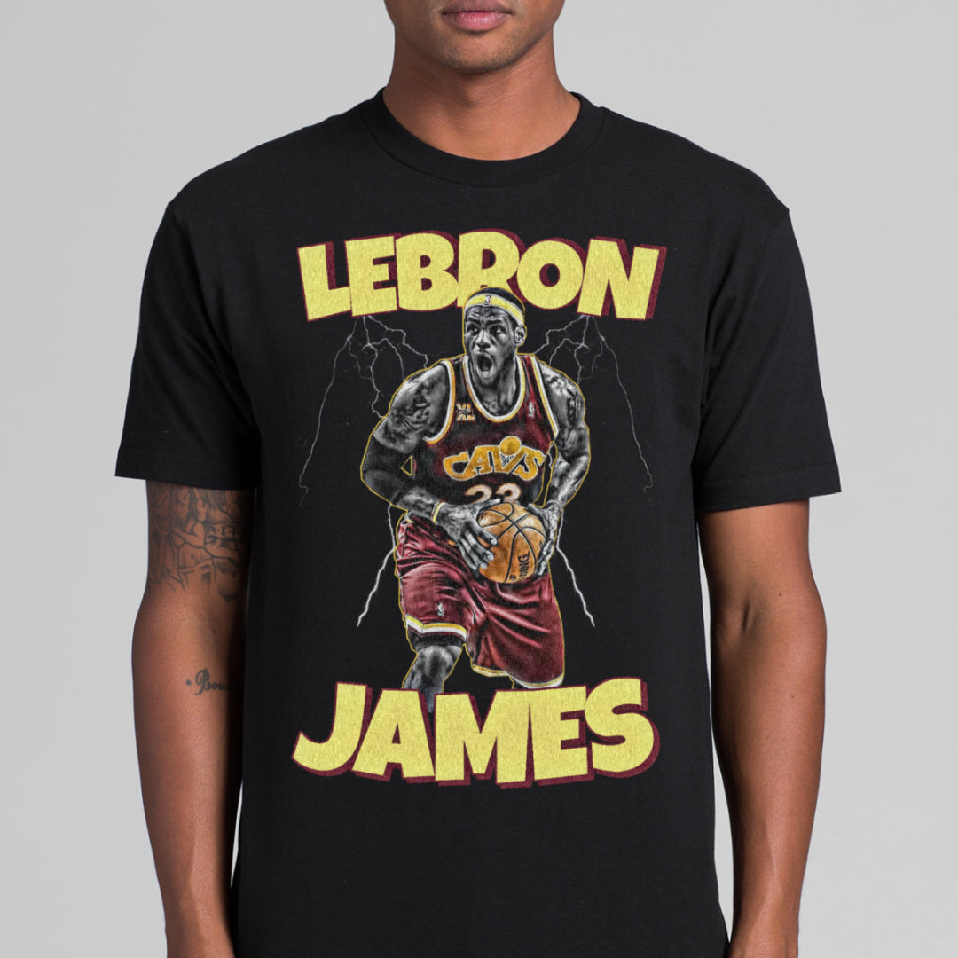 LeBron James V3 NBA T-Shirt Sport Athlete Family Tee