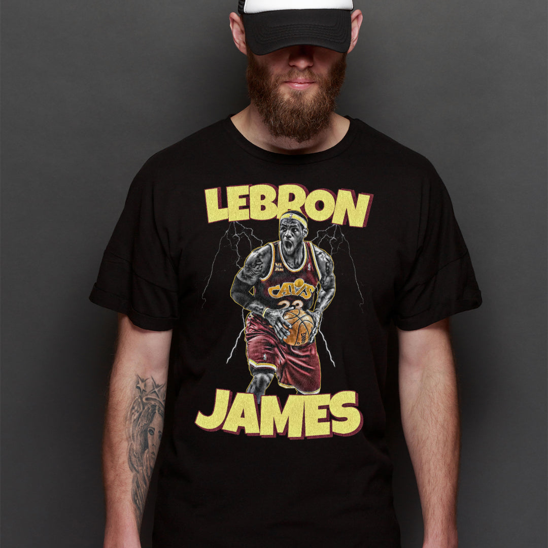 LeBron James V3 NBA T-Shirt Sport Athlete Family Tee