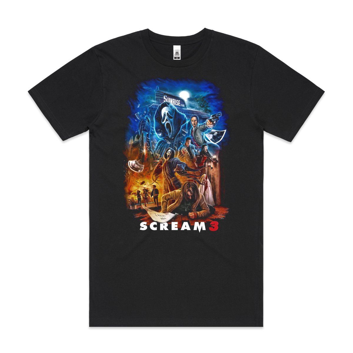 Scream 3 Horror Movie T-Shirt Tee