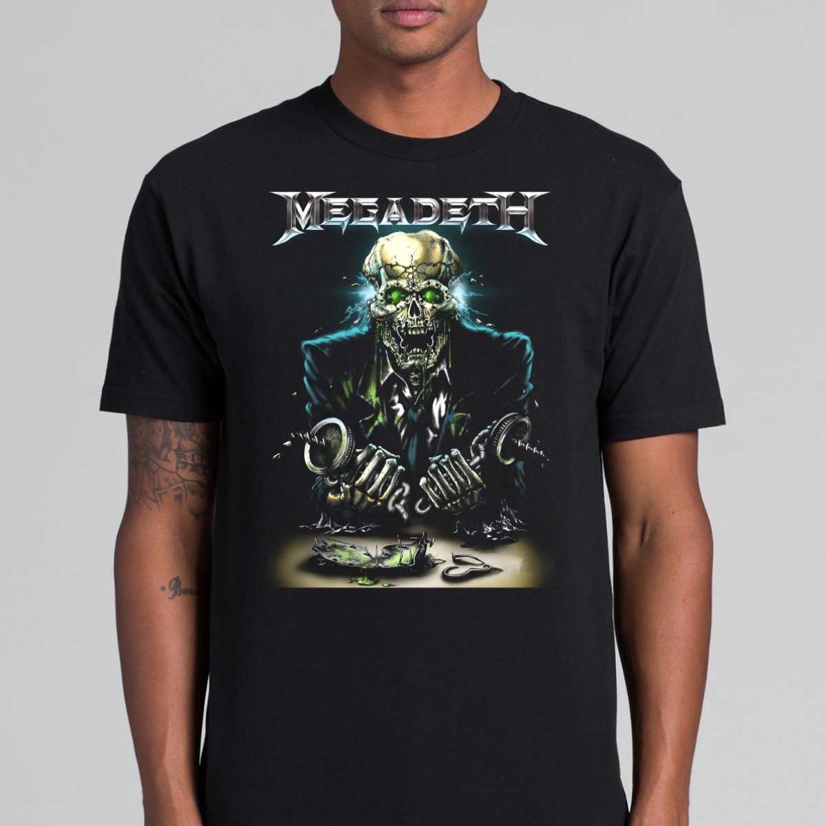 Megadeth V8 T-Shirt Band Family Tee Music Heavy Metal