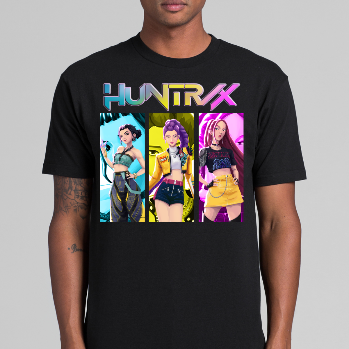 K-pop Demon Hunters Huntrix V14 T-shirt Animation Movie Tee