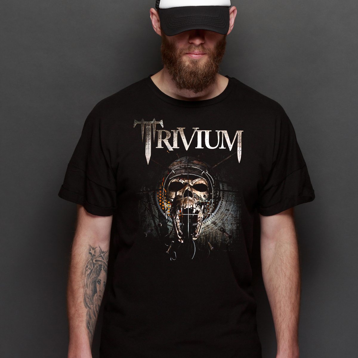 Trivium V2 T-Shirt Band Family Tee Music Heavy Metal