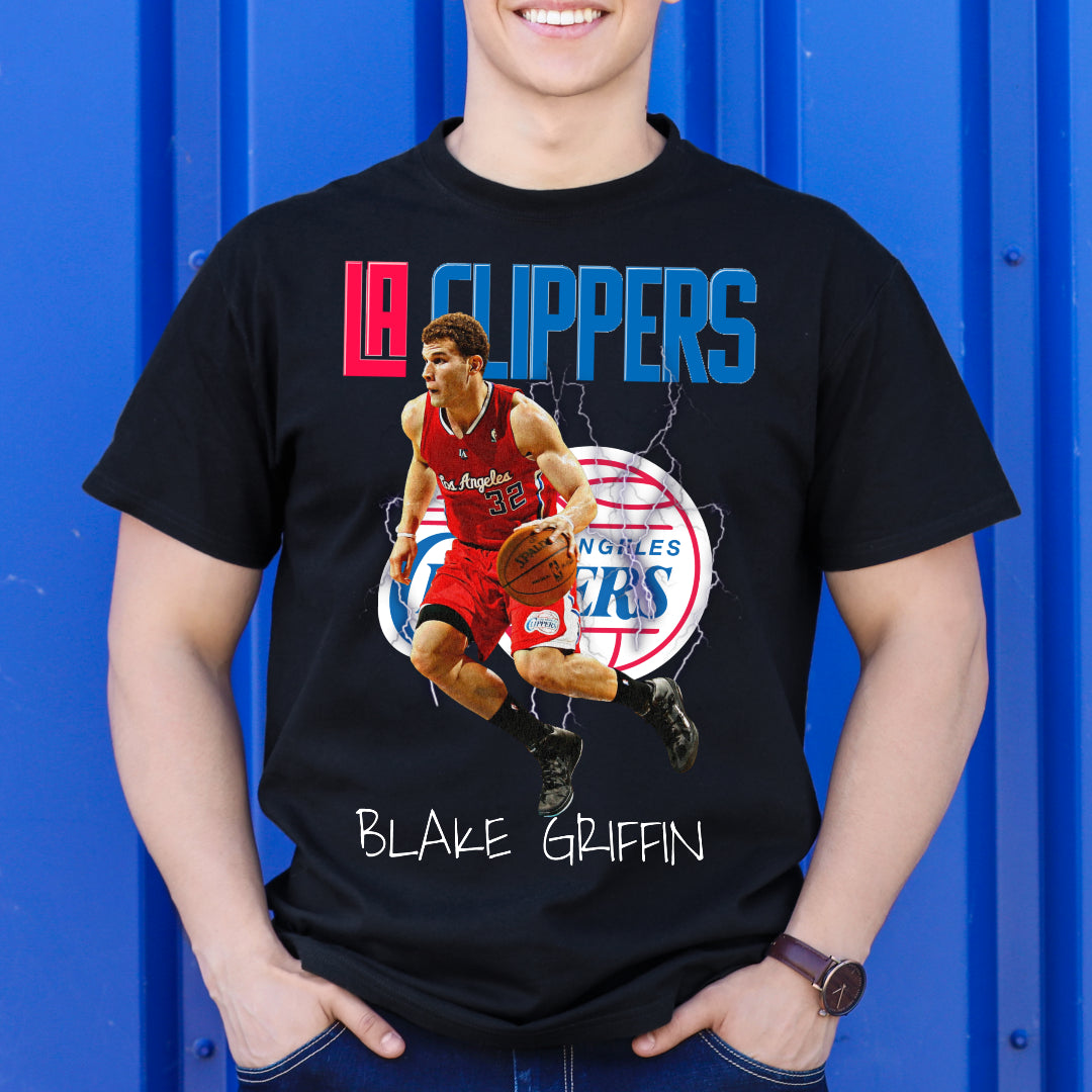 Blake Griffin NBA T-Shirt Sport Athlete Family Tee