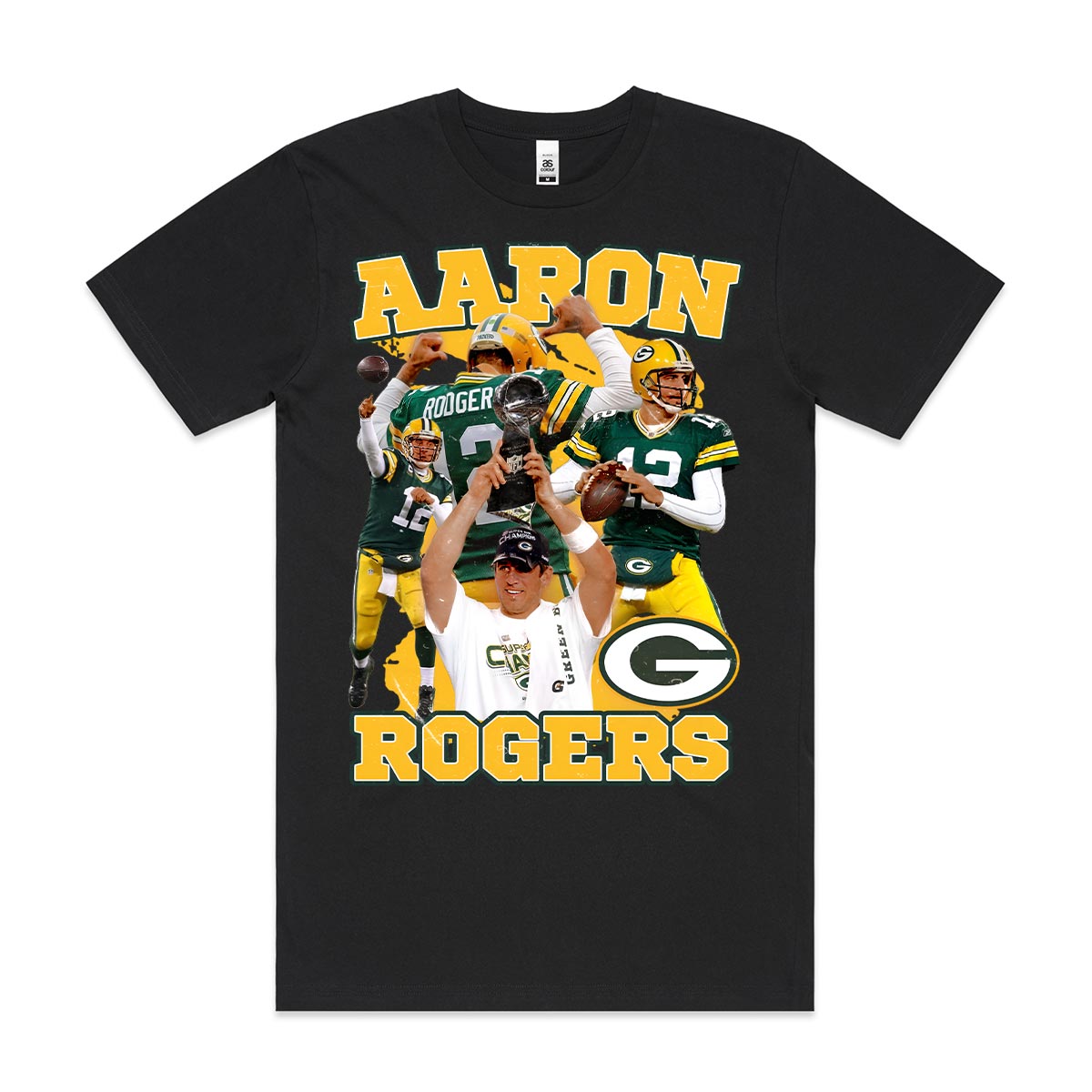 Aaron Rodgers NFL T-Shirt Sport Athlete Family Tee