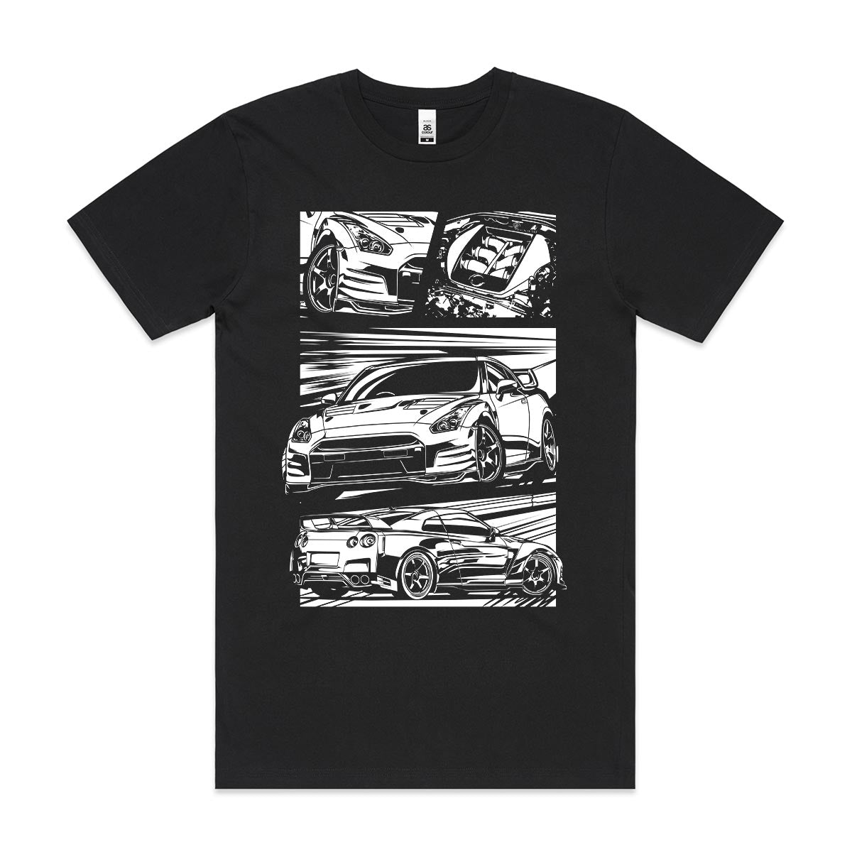 Nissan GTR r35 V3 JDM T-Shirt Speed Garage Tee