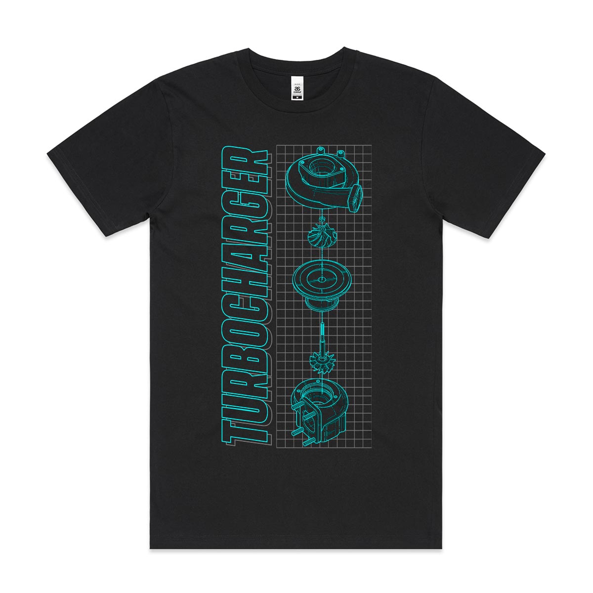 Turbo Charger T-Shirt Speed Garage Tee