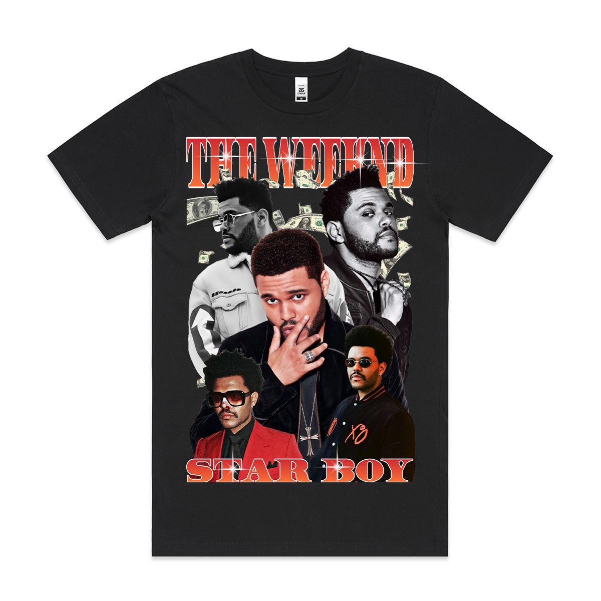 Starboy The Weekend T-Shirt Artist Family Fan Music Pop Culture