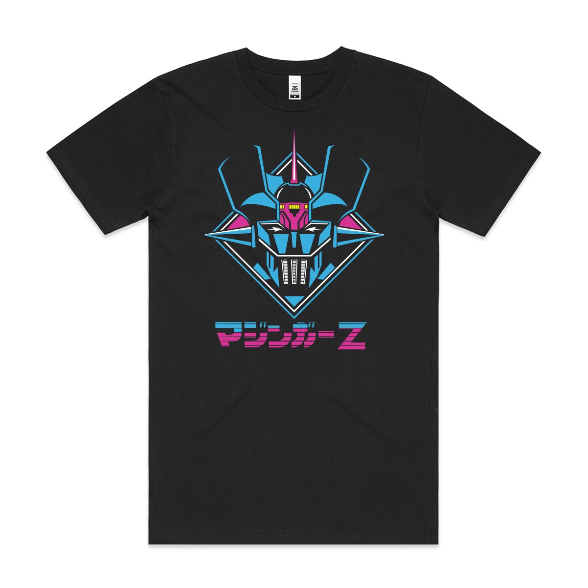 Mazinger Z Black T-Shirt Japanese Anime Tee