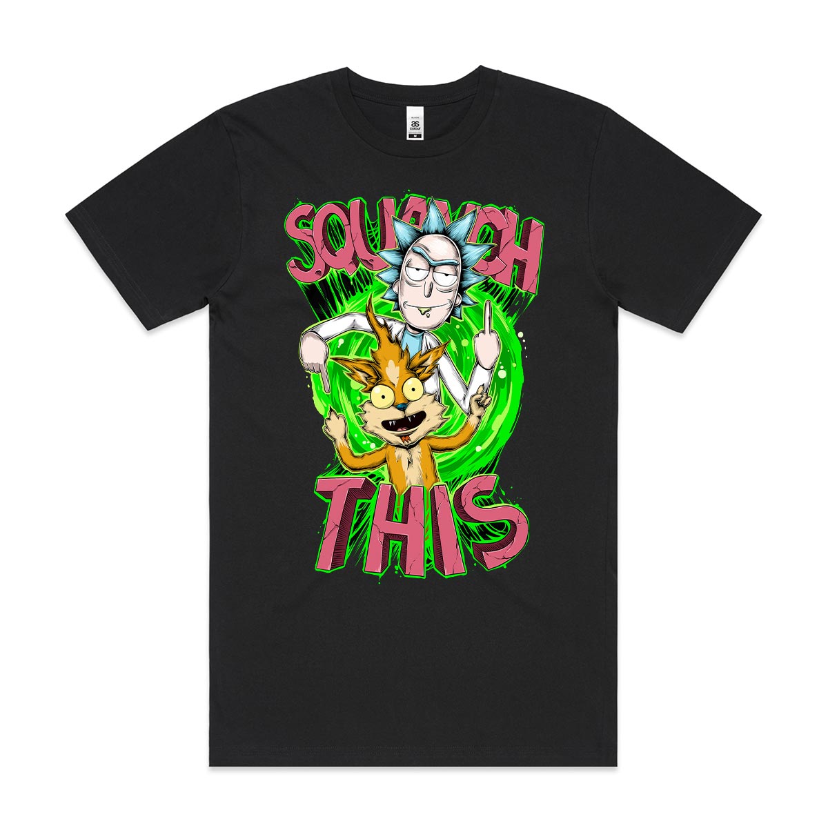 Rick and Morty Ver2 T-Shirt Spoof Funny Tee