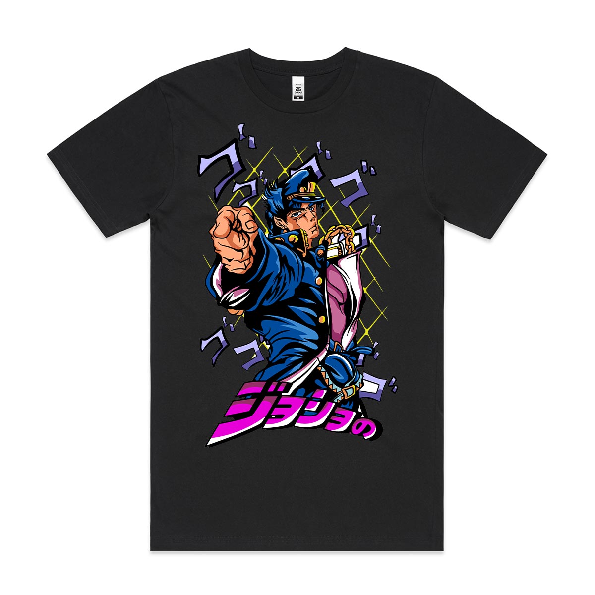 Jojo's Bizarre Adventure Jotaro Kujo Ver5 T-shirt Japanese anime